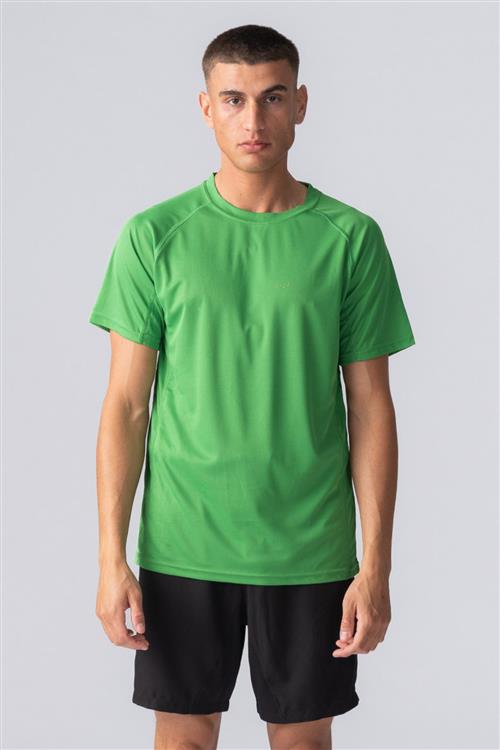Trænings T-shirt - Grøn - Herre - M - TeeShoppen