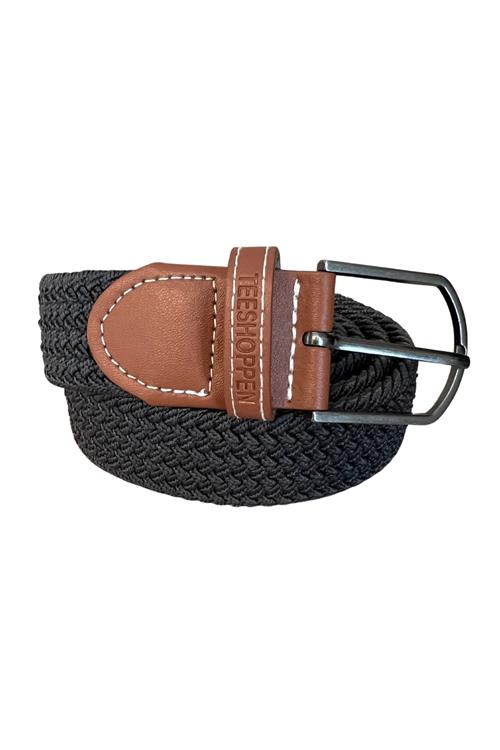 Stretch Bælte - Mørkegrå (Mak 1 stk. pr kunde) - Herre - 105 cm - TeeShoppen