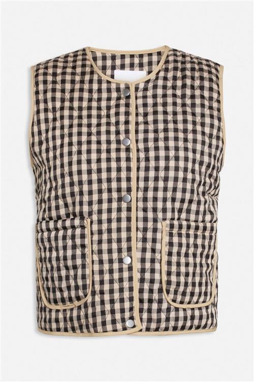 Nedie vest - Beige - Dame - M - Sisters Point