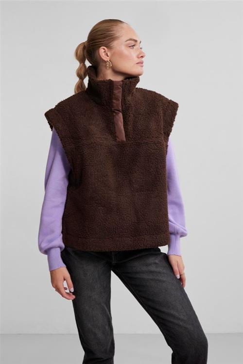 Daisy Vest - Chicory Coffee - S - PIECES