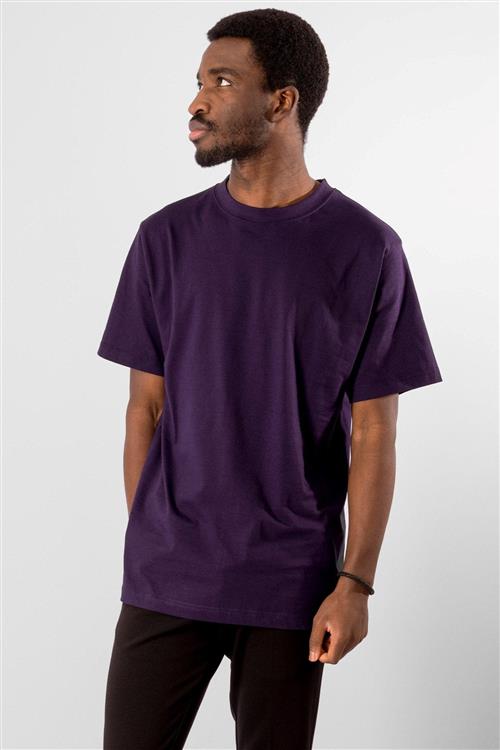 Oversized T-shirt - Lilla - Herre - 3XL - TeeShoppen