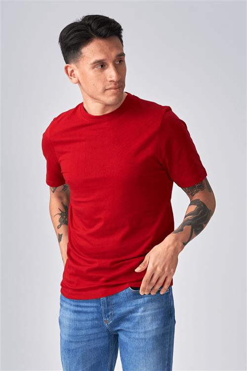 Basic T-shirt - Rød - Herre - 3XL - TeeShoppen
