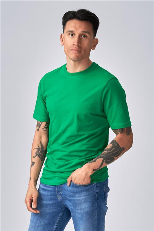 Basic T-shirt - Grøn - Herre - 2XL - TeeShoppen