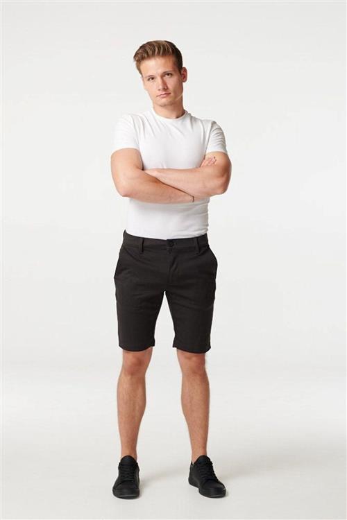 Chino Shorts - Mørkegrå - Herre - XS - TeeShoppen