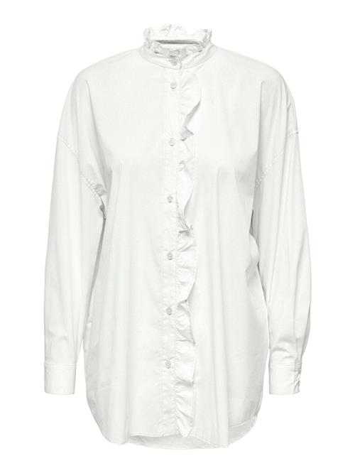 Sofia Frill Bluse - Bright White - XS - ONLY