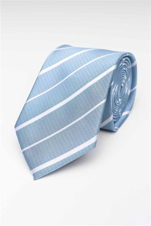 Slips - Lyseblå Stribet - One Size - TeeShoppen