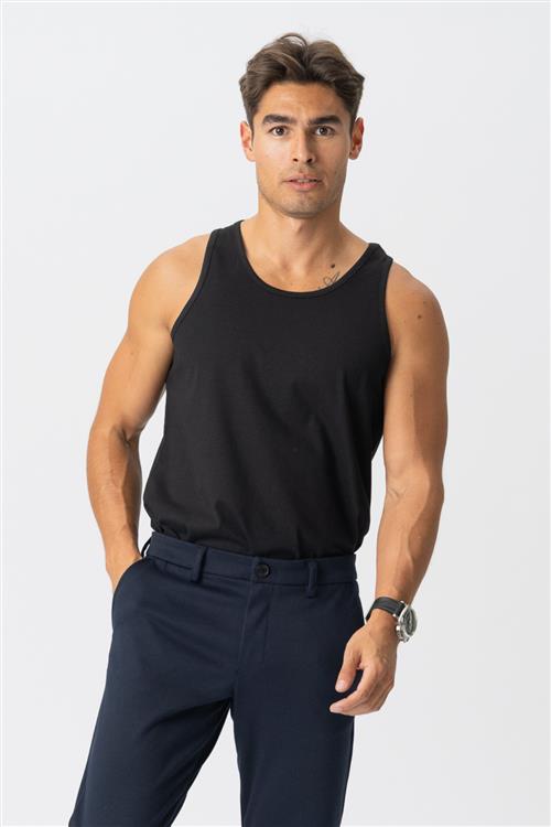 Basic Tanktop - Sort - Herre - XL - TeeShoppen