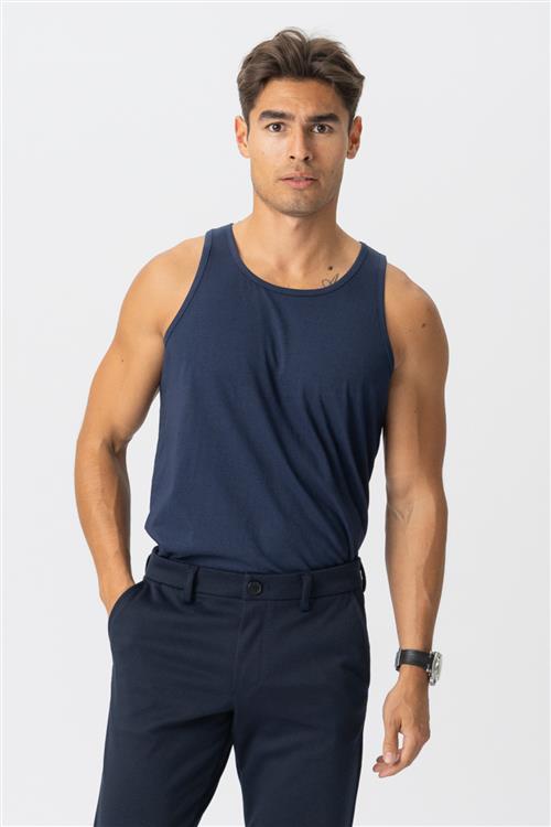 Basic Tanktop - Navy - Herre - S - TeeShoppen