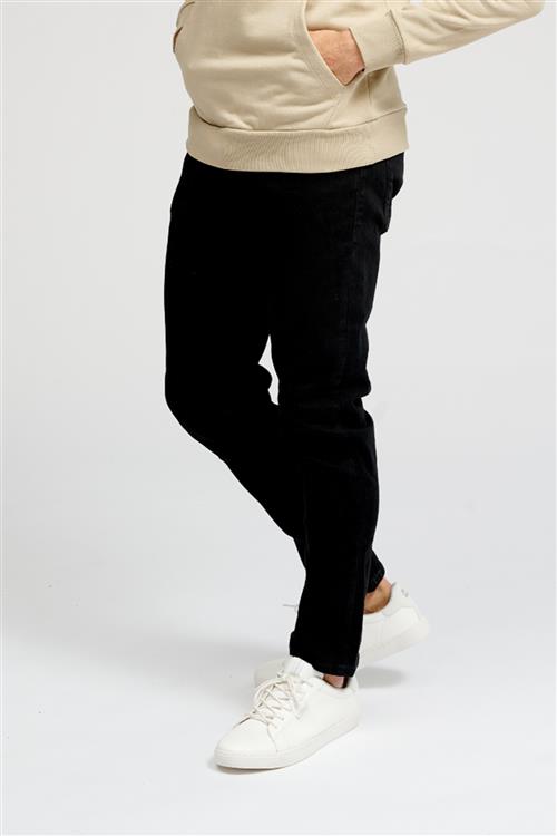 Originale Performance Jeans (Regular) - Black Denim - Regular fit - Herre - 34/34 - TeeShoppen