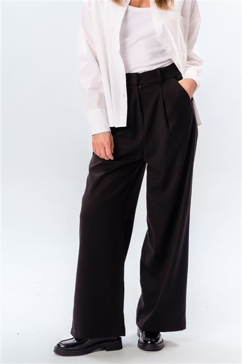 Nadia Pants - Sort - L - TeeShoppen