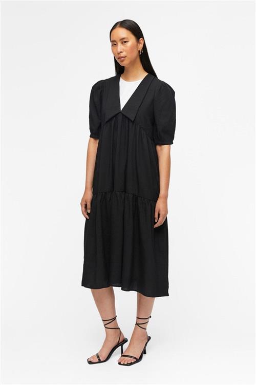 Alaia Lang Kjole - Sort - 38 - Object