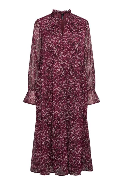 Navi Midi Kjole - Rose Violet - XL - PIECES