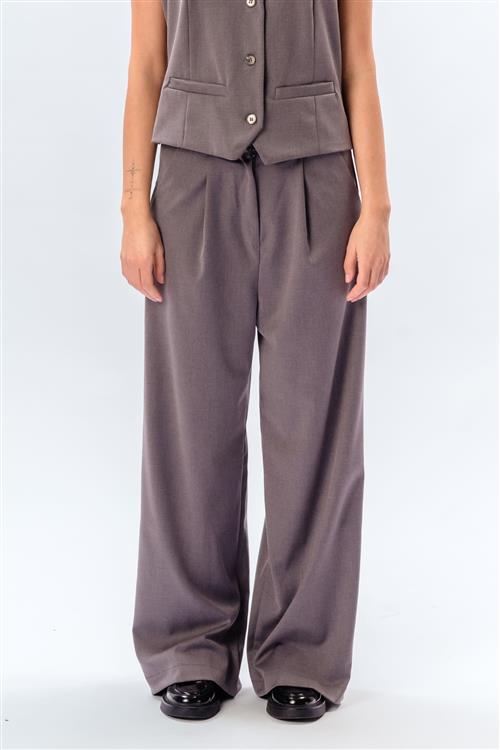 Nadia Pants - Mørke grå - S - TeeShoppen