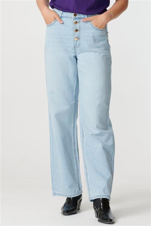 Juicy Jeans (wide leg) - Light denim blue - Dame - 32/32 - ONLY