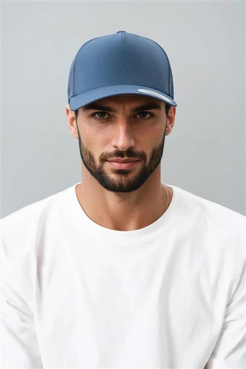 Retro Trucker Cap - Navy - One Size - Flexfit