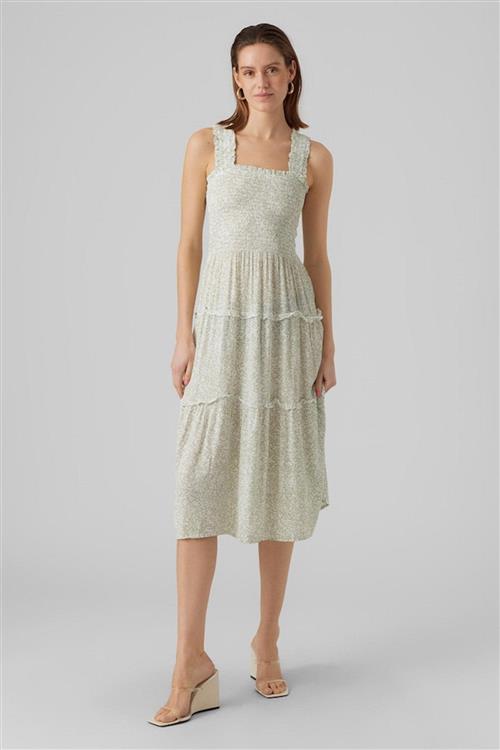 Menny Maxi Kjole - Reseda - M - Vero Moda