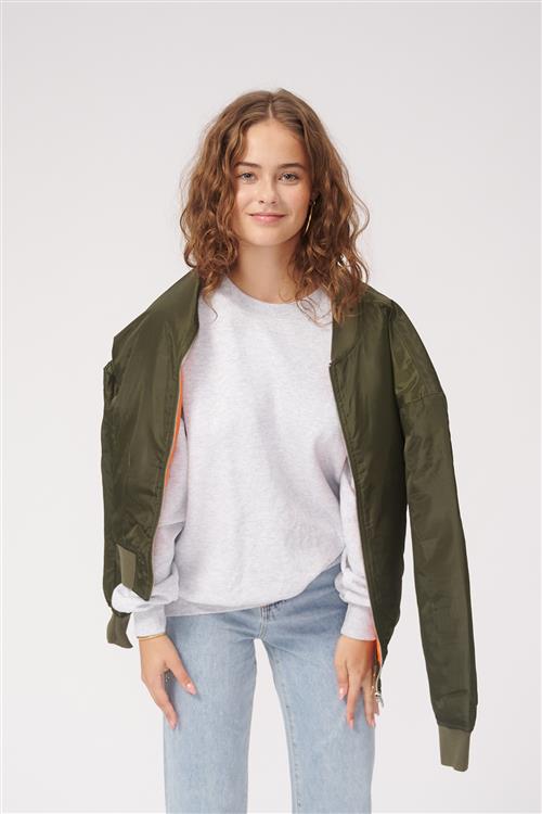 Clay Bomber Women Jacket - Forest Night - S - Jack & Jones