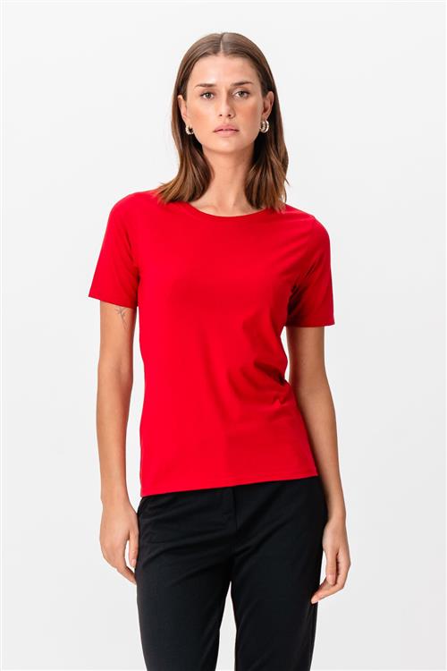Basic T-shirt - Rød - XL - TeeShoppen