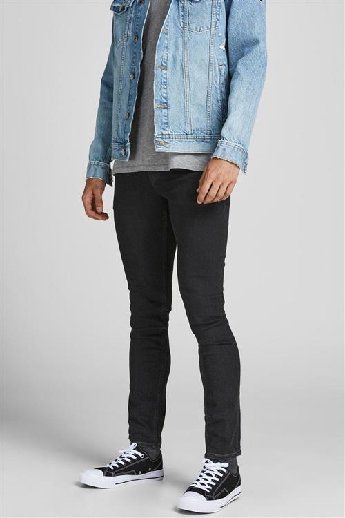 Liam Original Jeans 105 - Sort Denim - Slim fit - Herre - 27/32 - Jack & Jones