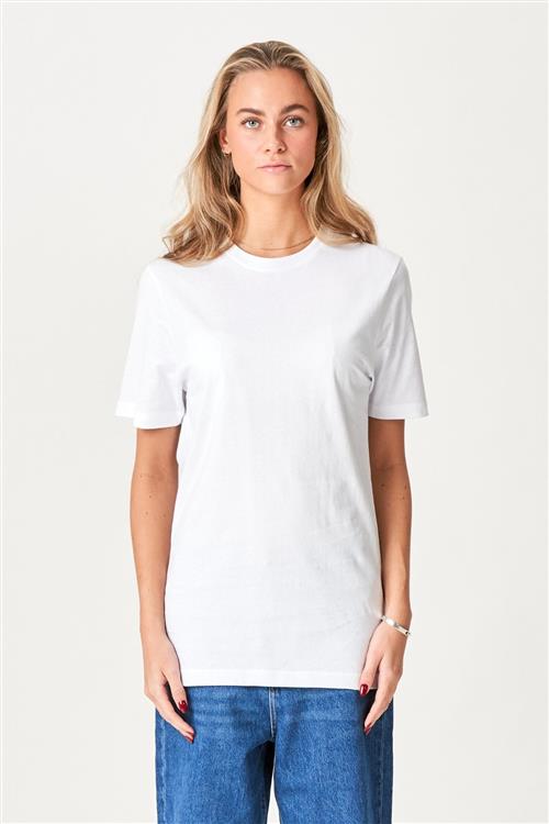 Boyfriend Tee - Hvid - Dame - 2XL - TeeShoppen