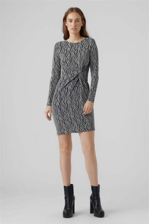 Kanz Mini Kjole - Silver Lurex - XS - Vero Moda