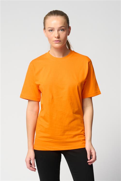 Oversized t-shirt - Orange - Dame - 2XL - TeeShoppen