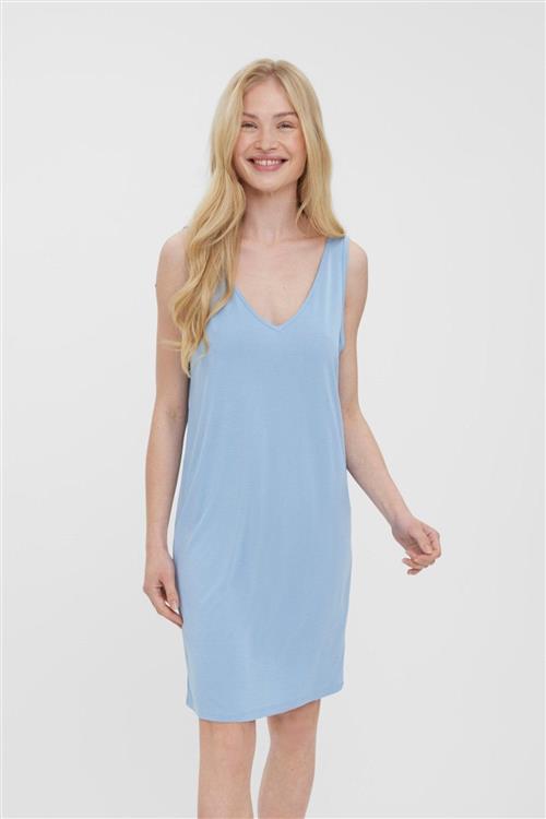 Filli V-Neck Kjole - Blue Bell - L - Vero Moda