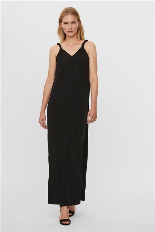 Molly Strap Ankle Dress - Sort - Dame - XL - Vero Moda