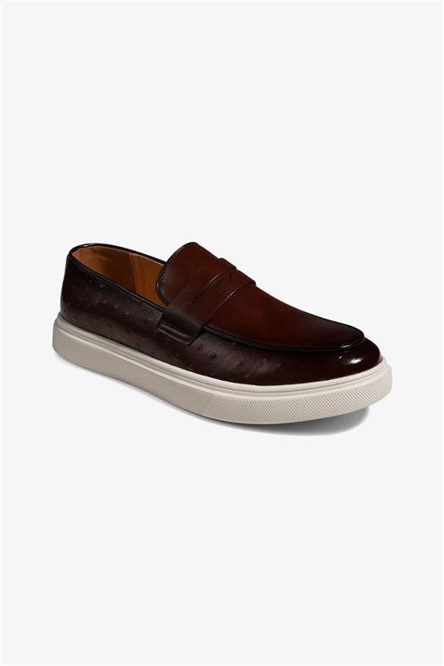 Loafers Læder - Brun - 43 - TeeShoppen