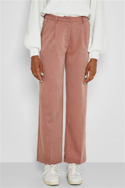 Almond Dad Pants - Partridge Melange - Dame - L - Noisy May