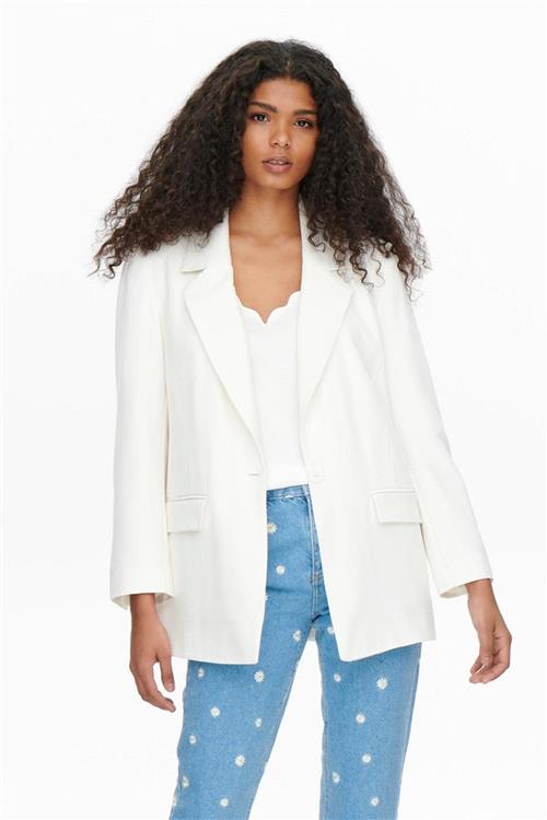 Violet Blazer - Cloud Dancer - XL - ONLY