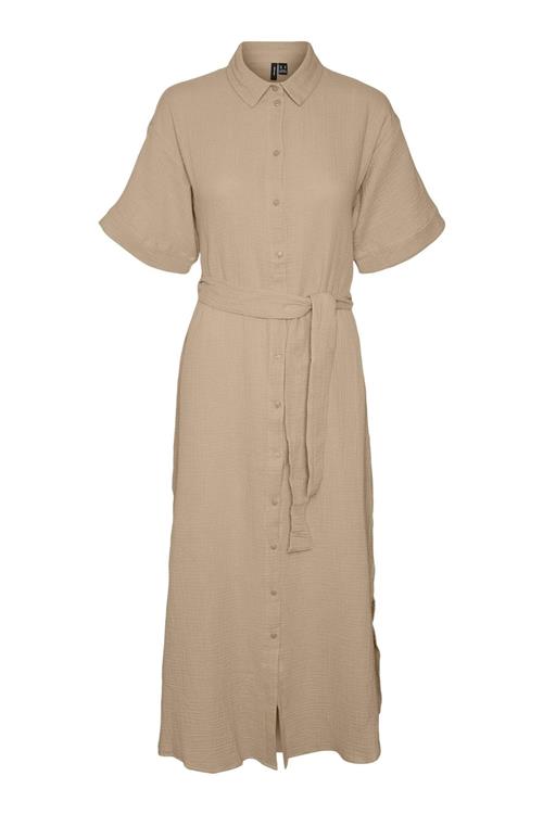Natali Maxi Kjole - Irish Cream - S - Vero Moda