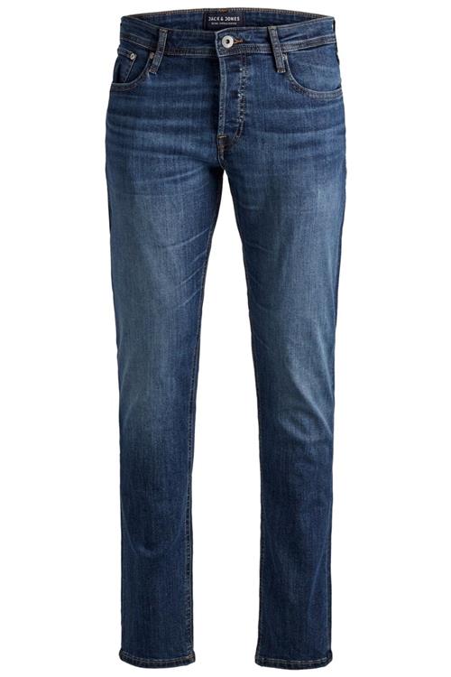 Mike Original Jeans - Blue Denim - Regular fit - Herre - 36/36 - Jack & Jones