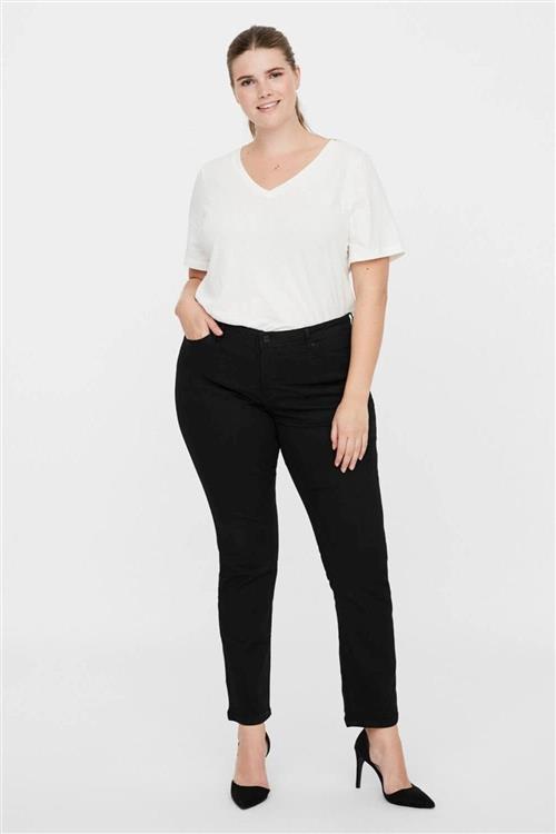 Manya Jeans (Curve) - Sort - Dame - 54 - Vero Moda Curve