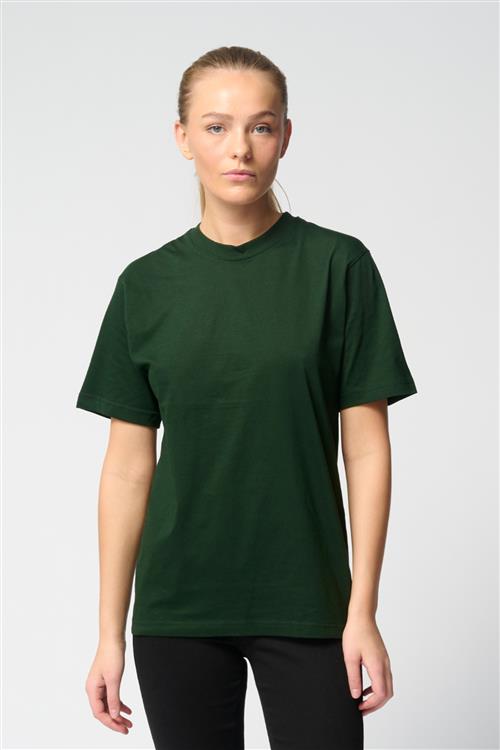 Oversized t-shirt - Bottle Green - Dame - XL - TeeShoppen