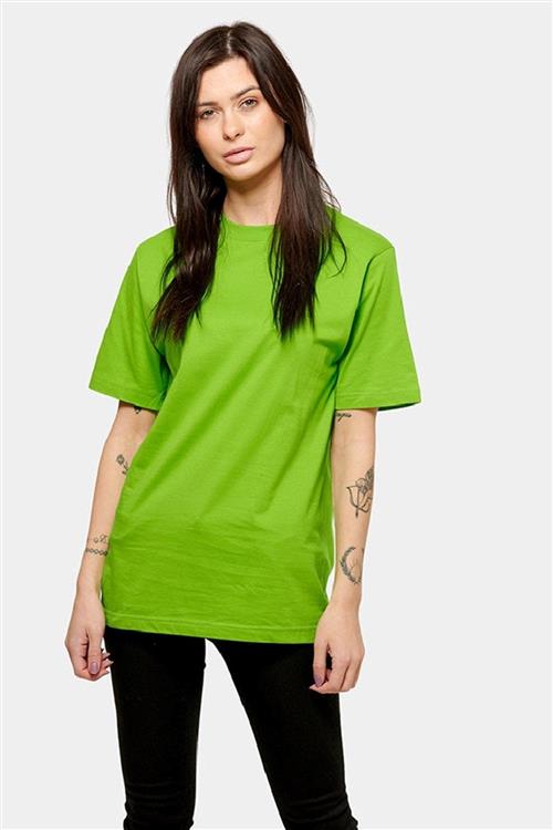 Oversized t-shirt - Lime - Dame - L - TeeShoppen