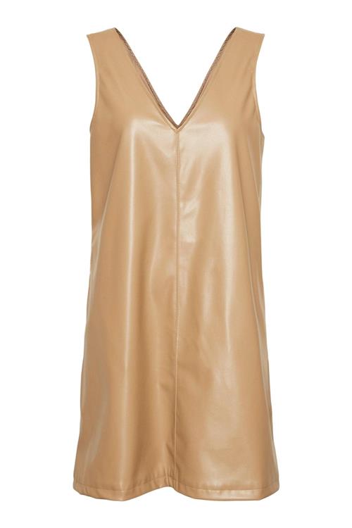 Bella Coated Kjole - Tigers eye - XS - Vero Moda