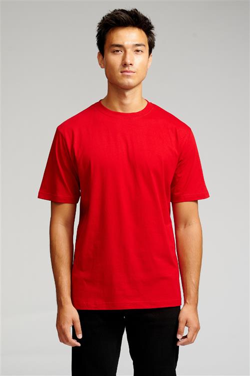 Oversized T-shirt - Danmarks Rød - Herre - 2XS - TeeShoppen