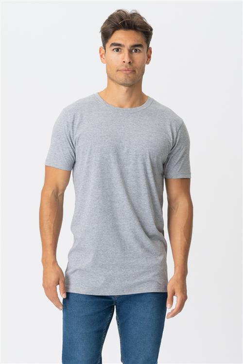 Muscle T-shirt - Lysegrå - Herre - 3XL - TeeShoppen