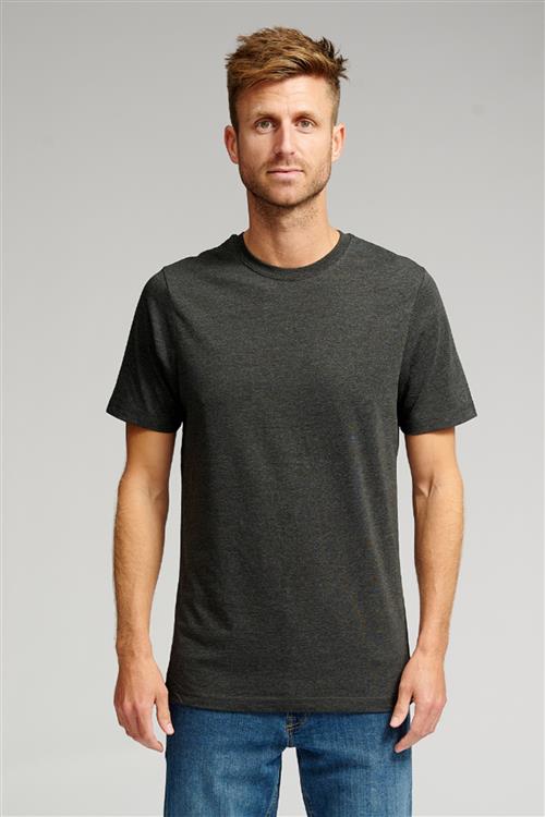 Basic T-shirt - Mørkegrå - Herre - M - TeeShoppen