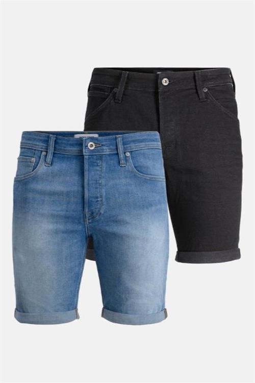 2 stk. Originale Performance Denim Shorts (herre) - - Herre - Default Title - TeeShoppen