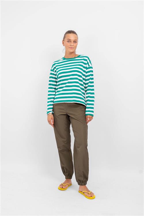 Nelli Langærmet Trøje - Grøn - Dame - S - Vero Moda
