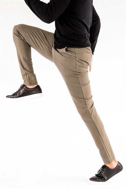 Performance Jog Pants - Oliven - Herre - 38/36 - TeeShoppen