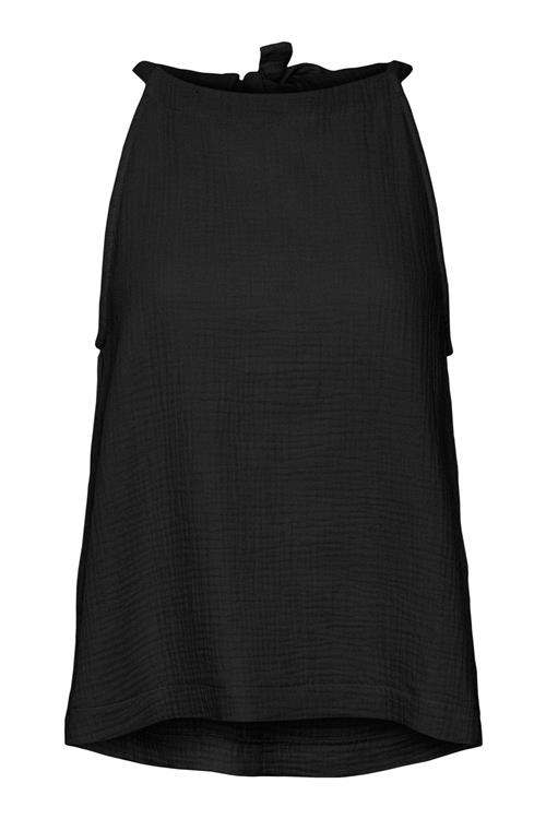 Natali Halterneck Top - Sort - XS - Vero Moda