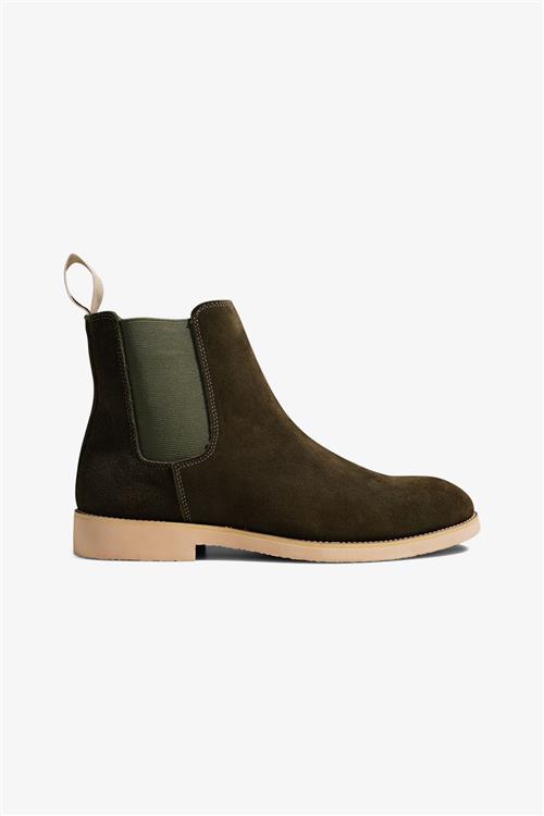 Chelsea Boots - Grøn - 40 - TeeShoppen