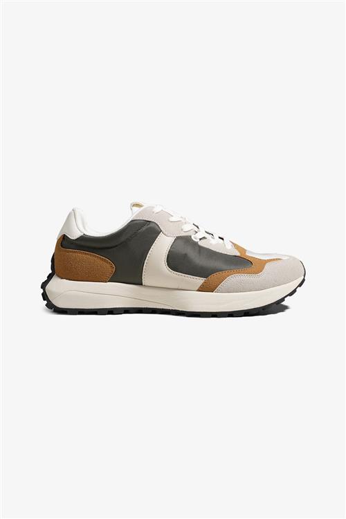 Classic Runner - Hvid/Khaki - 40 - TeeShoppen