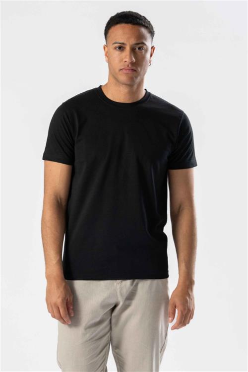 Regular T-shirt - Sort - Regular fit - XL - TeeShoppen