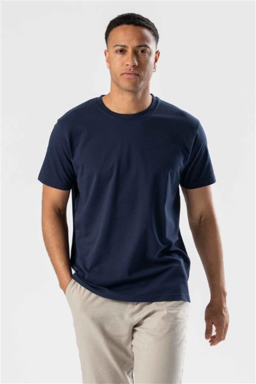 Regular T-shirt - Mørkeblå - Regular fit - XL - TeeShoppen