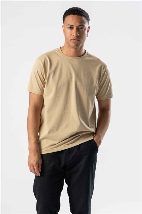 Regular T-shirt - Beige - Regular fit - XL - TeeShoppen