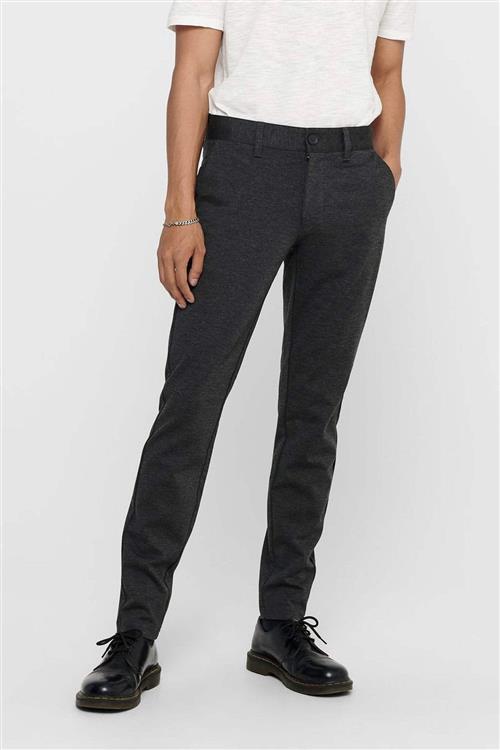 Mark Pants - Mørke Grå (stræk bukser) - FeHerre - 32/32 - Only & Sons